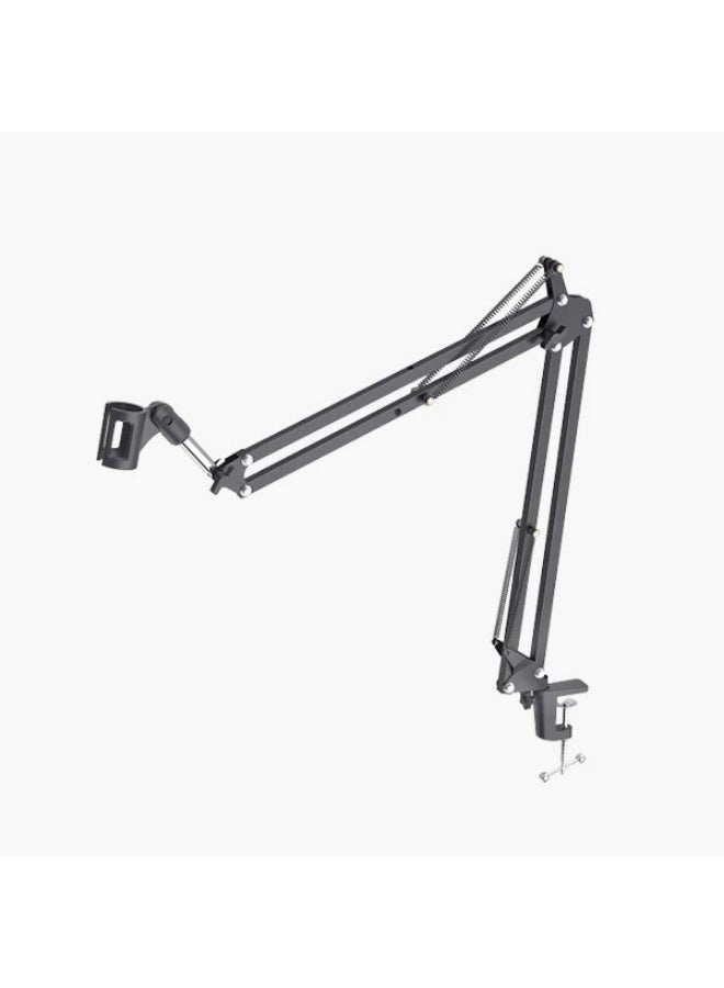 ماونو BA20 Microphone Suspension Boom Scissor Arm Stand Black - Image 1